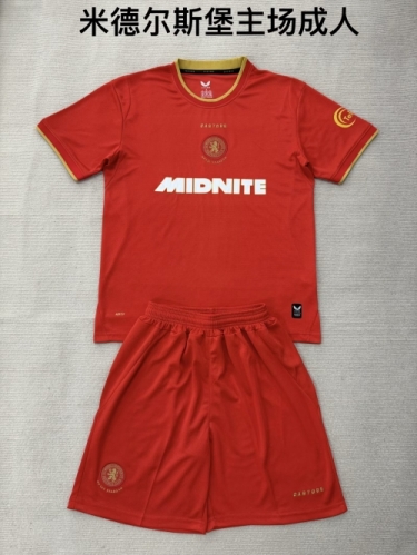 2026/27 Middlesbrough Home Red Soccer Uniform-208
