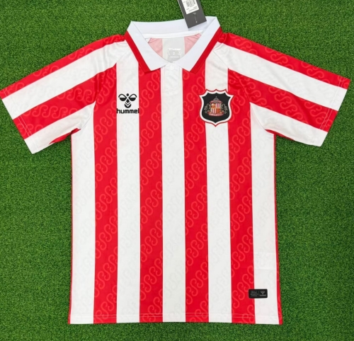 2026/27 Sunderland Home Red & White Thailand Soccer Jersey AAA-47/40/312