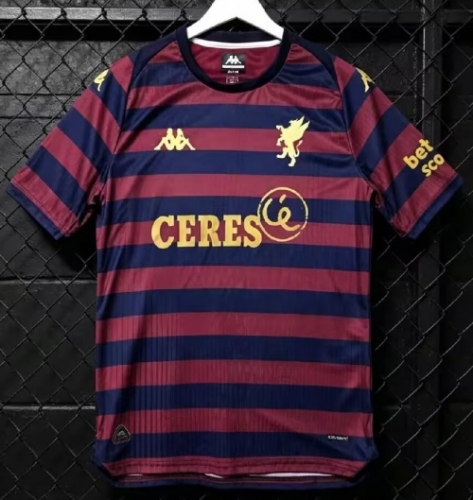 2026/27 Genoa 2nd Away Red & Blue Thailand Soccer Jersey-417