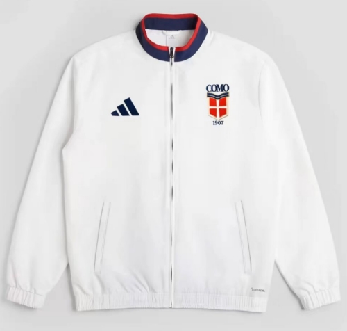 2026/27 Como 1907 White Windbreaker Hoodies Top-36