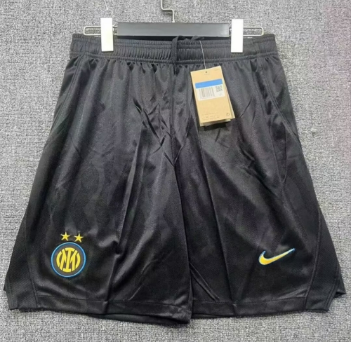 2026/27 Inter Milan 2nd Away Black Thailand Soccer Shorts-315