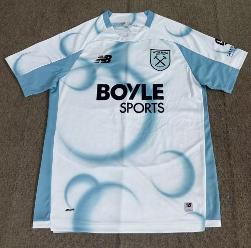 2026/27 West Ham United 2nd Away Blue Thailand Soccer Jersey AAA-40/23