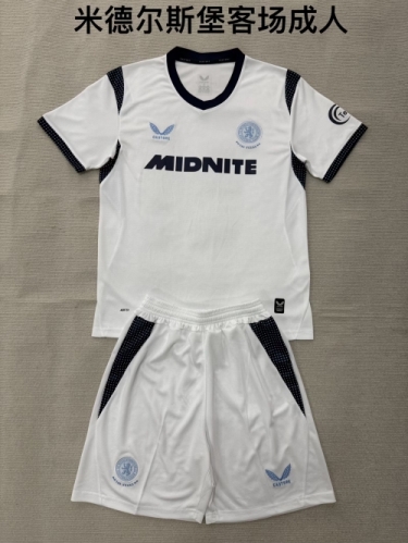 2026/27 Middlesbrough Away White Soccer Uniform-208
