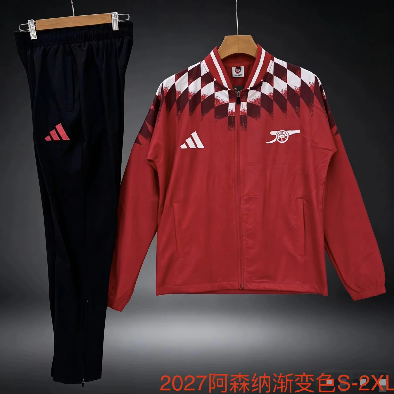 2026/27 Arsenal Red Soccer Windbreaker Uniform-709