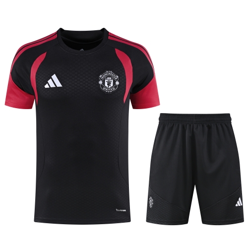 2026/27 Manchester United Black Thailand Soccer Training Uniform-418