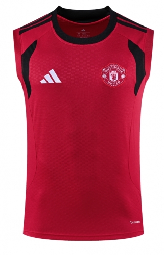 2026/27 Manchester United Red Thailand Soccer Training Vest-418