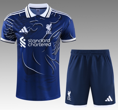 2026/27 Liverpool Navy Blue Thailand Training Soccer Uniform-418