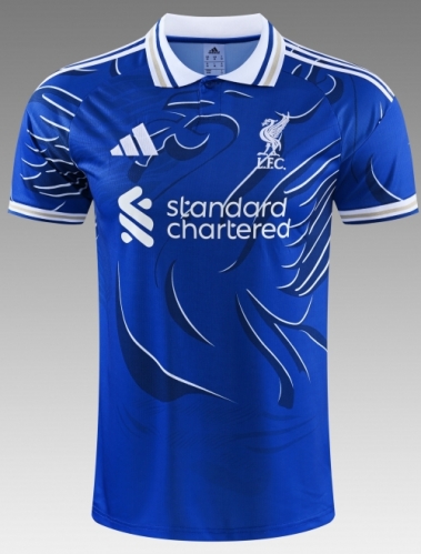 2026/27 Liverpool Blue Thailand Soccer Training Jerseys-418