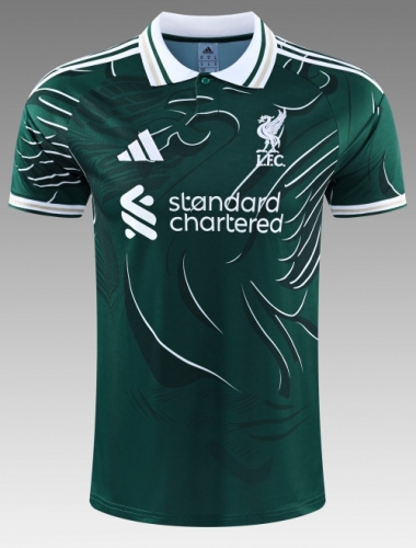 2026/27 Liverpool Dark Green Thailand Soccer Training Jerseys-418
