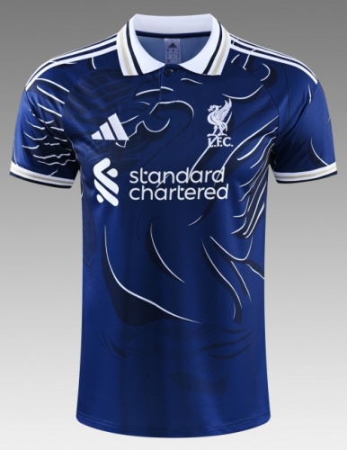 2026/27 Liverpool Navy Blue Thailand Soccer Training Jerseys-418
