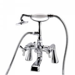 Art Deco Bath Shower Mixer-Chrome