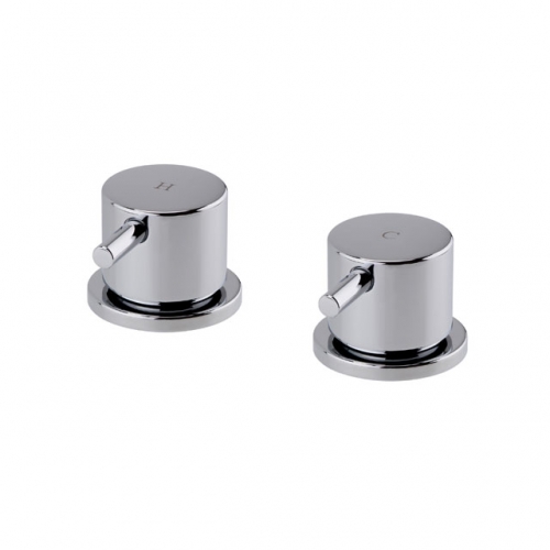 3/4" Deck Bath Side Valves (Pair)