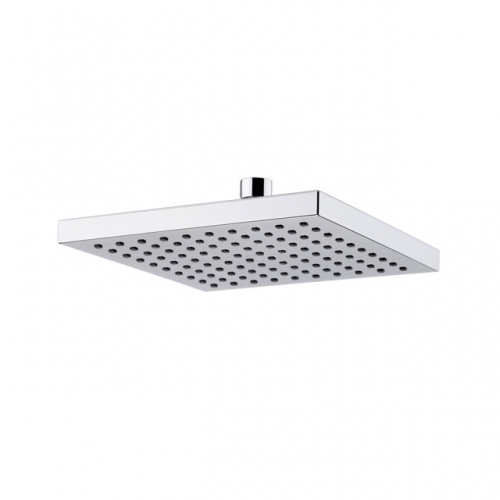 ABS Square Fixed Shower Head 200 x 200mm - Chrome