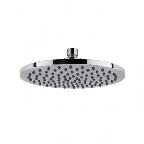 ABS 200mm Round Fixed Shower Head - Chrome