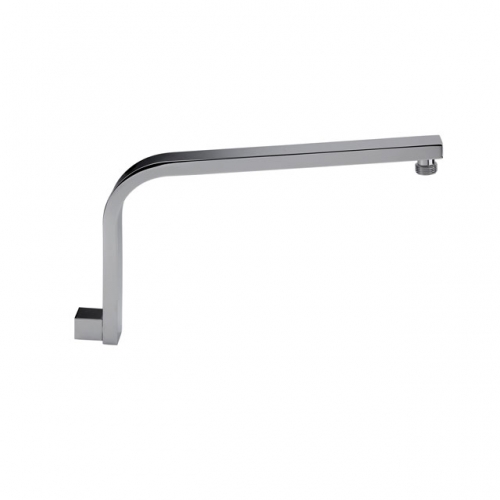 Curved Wall Mounted Shower Arm - Chrome