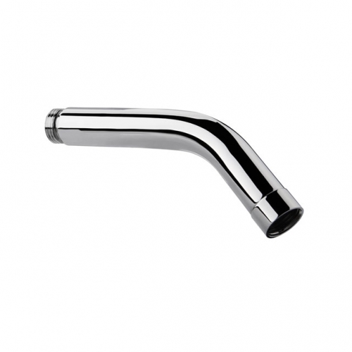 160mm Angled Chrome Extension Shower Arm for Handheld Shower Heads