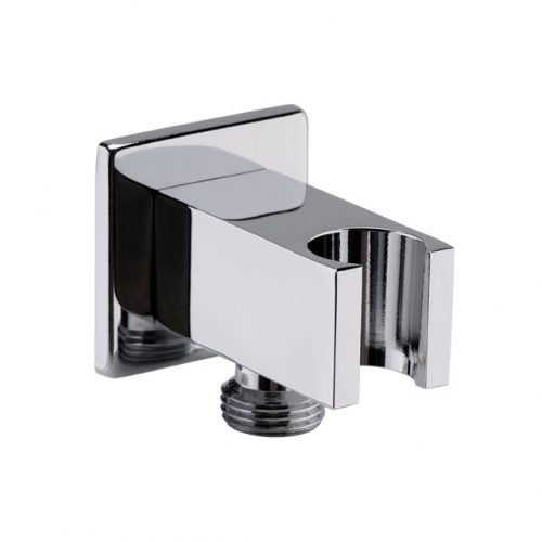 Square Wall Elbow & Shower Handset Holder