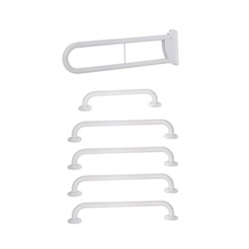 White DOC M Hinged Grab Rail Kit