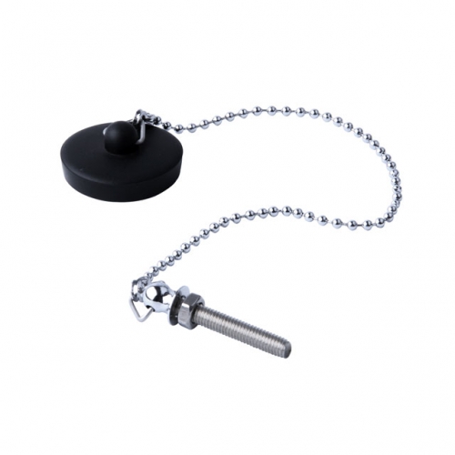 Black Basin Plug C/W Chain