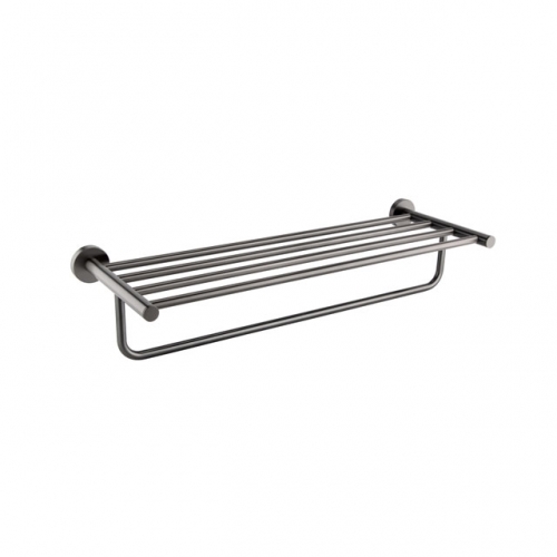 Four bar towel rack-Brushed Gun Black