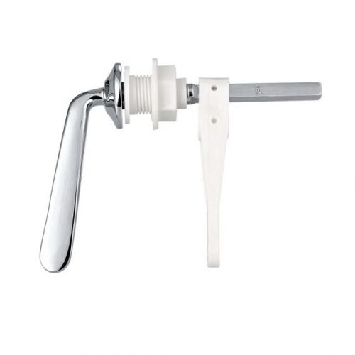 Chrome Traditional Cistern Lever