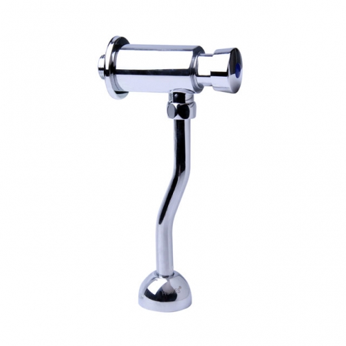 Time adjustable modern non concussive  urinal flush-6S +Polished pipe