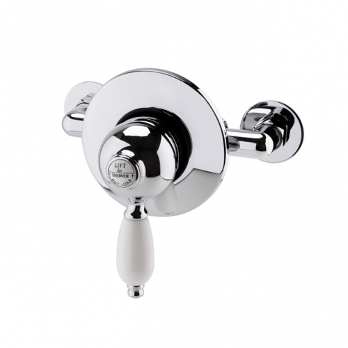 Round Concealed Manual Mixer Shower Valve