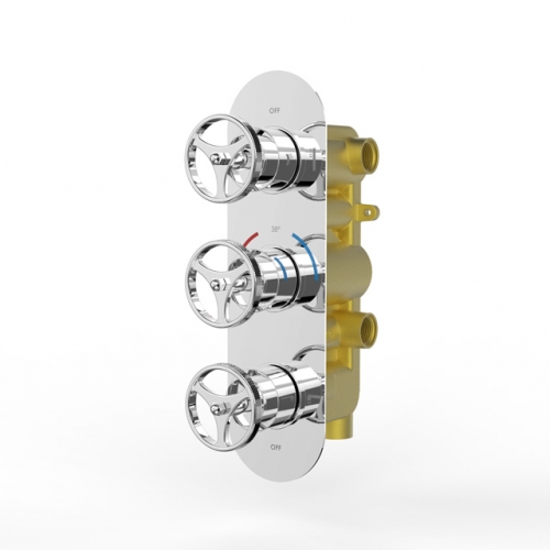 Ellipse Concealed Thermostatic Industrial Design Valve