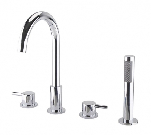 4th Deck Mounted bath  Mixer tap