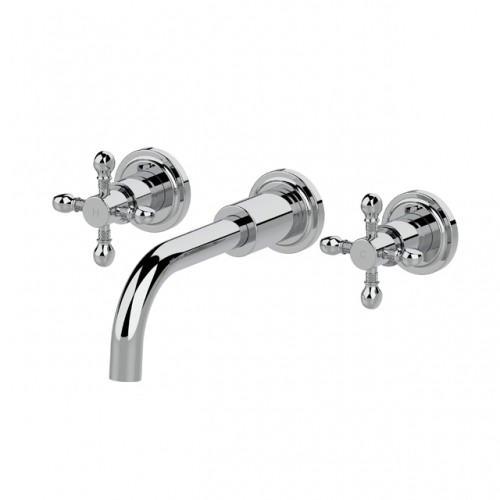 3th Brass Wall Basin Tap &₵21 Spout