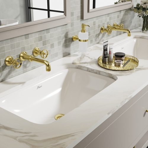 Luxuriously Industrial Style 3TH BRASS WALL BASIN  TAP &₵21 Spout