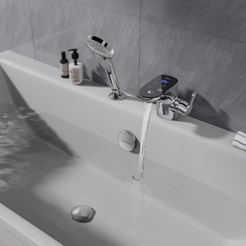 Conventional&Smart dual functional bath tap