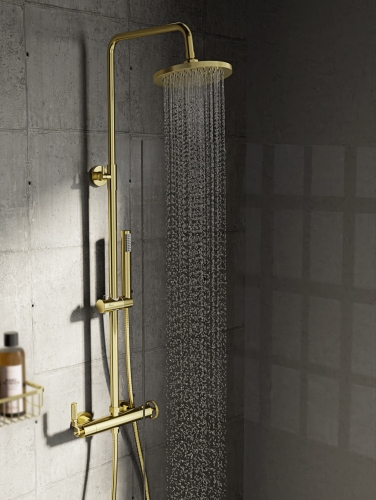 Luxuriously Style Thermostatic Brass Shower KIT