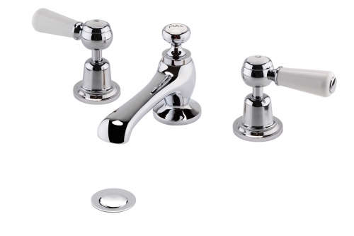 3TH lever handle  Basin Mixer With Pop-Up Waste