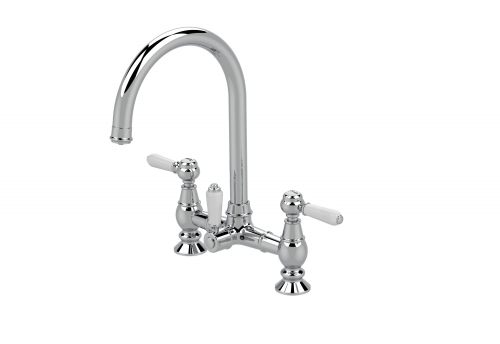 Two holes traditional 3IN kitchen tap