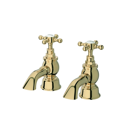 Traditional G3/4 Pair Bathroom  Whole Brass Bath Tap