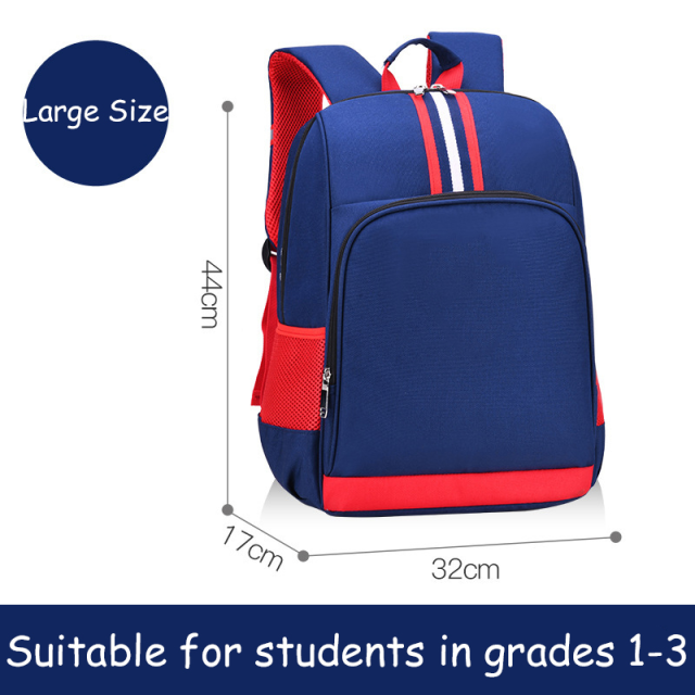 Good Quality Britain Style Breathable Nylon Book Bag Student School Bag Backpack for Boys and Girls