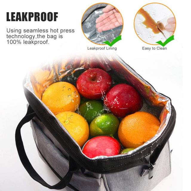 Portable Outdoor High Quality Oxford Lunch Bags Cooler Thermal Bag for School Kids Student