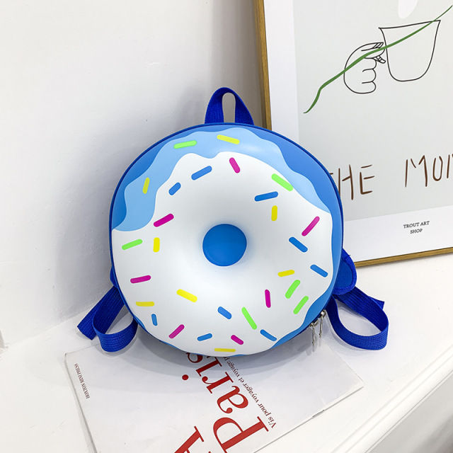 Top Selling Korean Style Durable Waterproof EVA Cute School Bags Kids Doughnut Backpack 2021