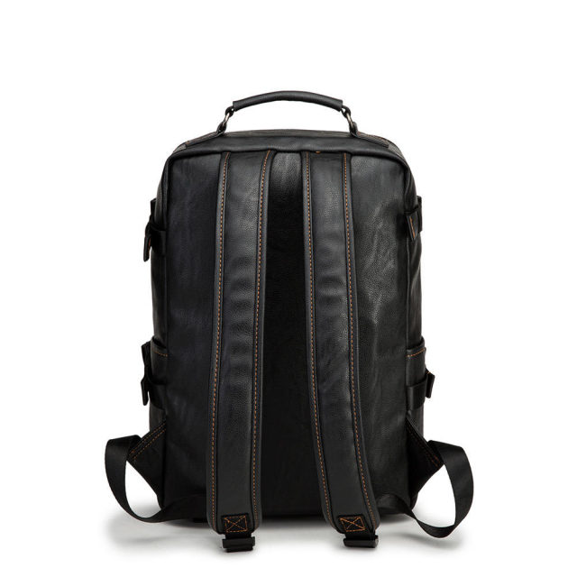 Promotional 2020 Newest Designer Multifunctional PU Leather Eminent Backpack Postal Laptop Satchel Bag