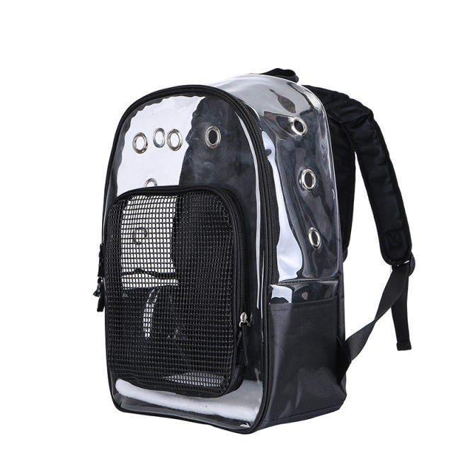 Fashion Multifunctional Transparent PVC Pet Travel Carrier Backpack