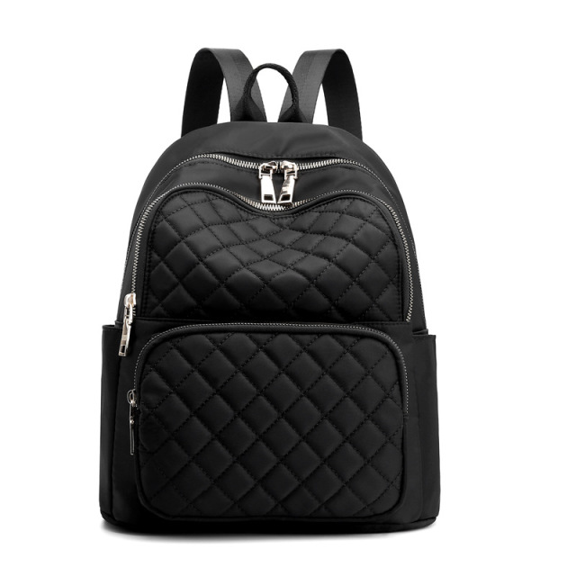 Trending Modern Leisure Simple Solid Color Lady Women Backpack Bag for College