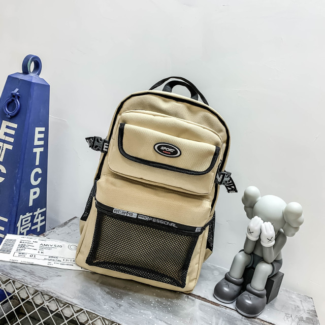 Simple Design Durable Practical Oxford Backpack Bag for Men