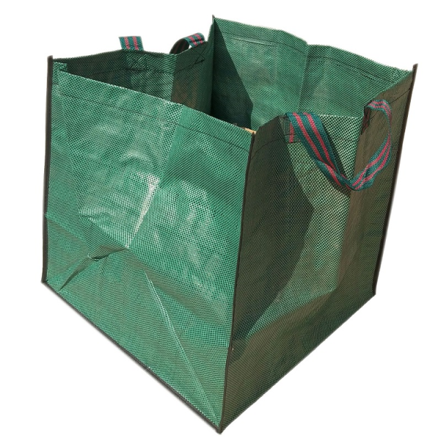 Amazon Hot Selling PP Woven Garden Lawn and Leaf Storage Bag