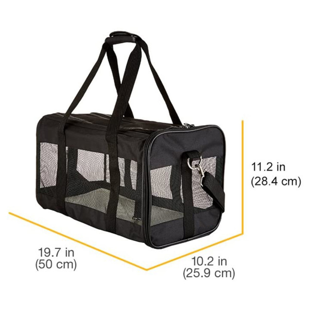 Wholesale OEM Mesh Pet Carrying Bag Holder Outdoor Travel Pet Cages for Small Dogs and Cats