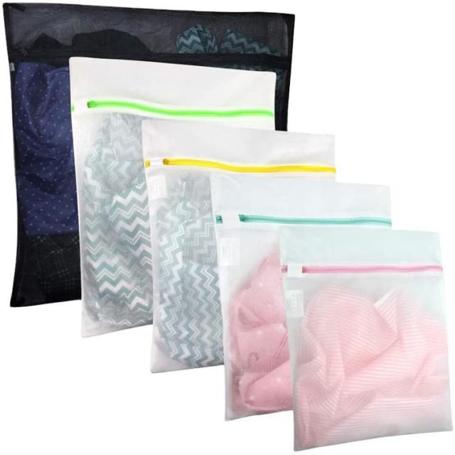 Amazon Hot Selling Polyester Water Soluble Laundry Bag Mesh Wash Bags Custom Logo for Laundry