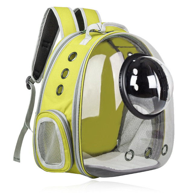 Transparent Bubble Recycled Outdoor Travel Space Capsule Astronaut Breathable Dog Cat Pet Carrier Backpack