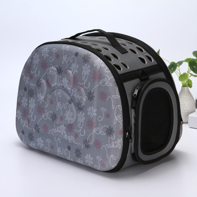 Hot Products Foldable Outdoor Cat Dog Tote Bag EVA Pet Carrier Travel Bag