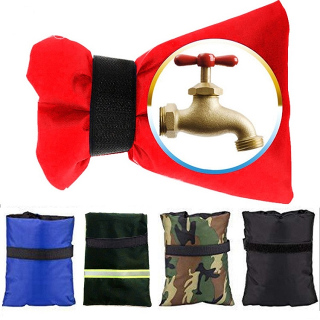 New Winter Products Outdoor Polyester Antifreezing Tap Cover Water Faucet Cover Protector