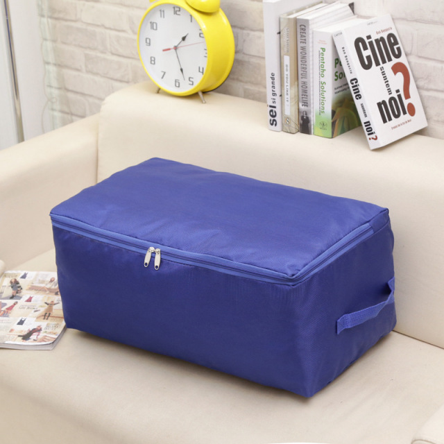 Manzhong Practical Solid Color Waterproof Large Capacity Thick Oxford Household Quilt Storage Bag Clothes